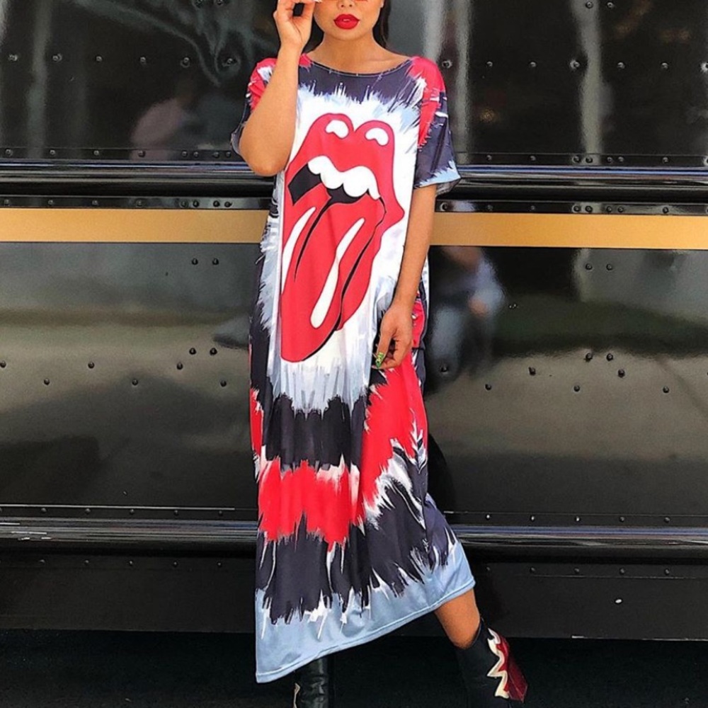 Kiss Long Shirt dress